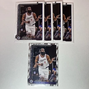 James Harden (5) Card Lot - 2025-26 Topps Tip Off Border + Base - Picture 1 of 3