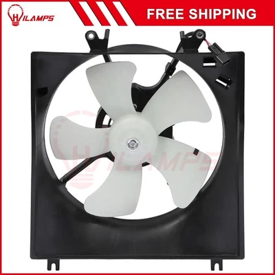 Conjunto de ventilador de refrigeración radiador Mitsubishi Mirage 1997 1998 1999 2000-2002 Foto 1 de 4