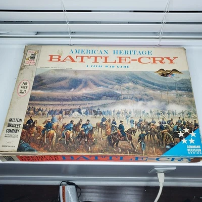 1961 Milton Bradley American Heritage Battle Cry Civil War Board Game Military - Image 1 of 4