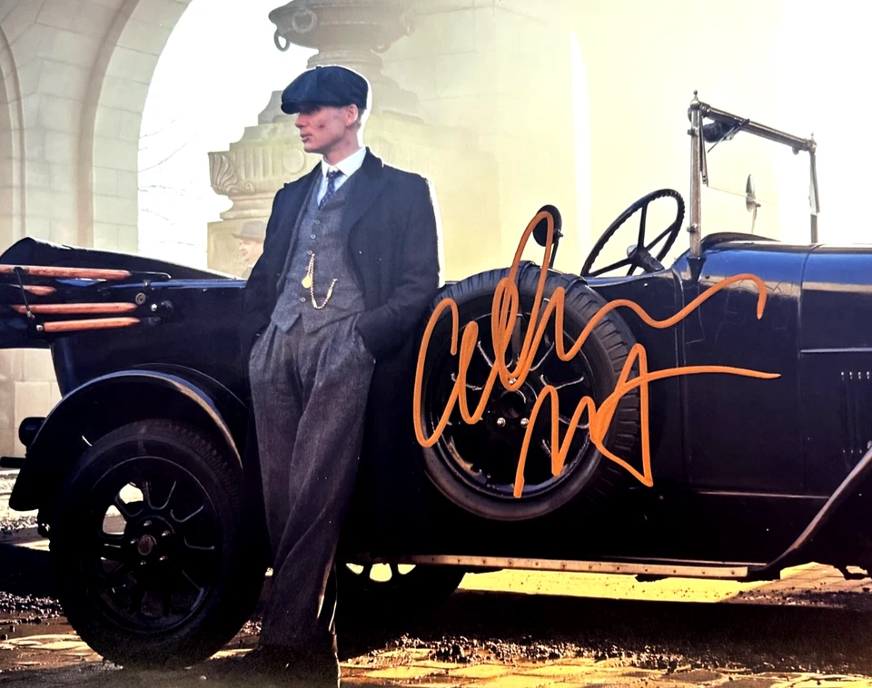 Cillian Murphy (PEAKY BLINDERS) 签名 8x10" 正品亲笔签名 带真品证书 — 第 1/4 张图片