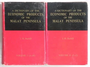 A Dictionary of the Economic Products of the Malay Peninsula 2x HC/DJ full set - Bild 1 von 1
