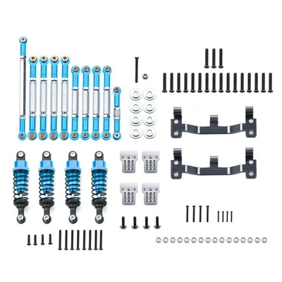 遥控升级金属转向拉杆套件减震座适用于 1: 16 WPL C14 C24 越野车 — 第 1/4 张图片