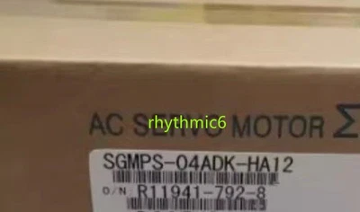 New SGMPS-04ADK-HA12 Yaskawa servo motor Fast FedEx or DHL - Image 1 of 3