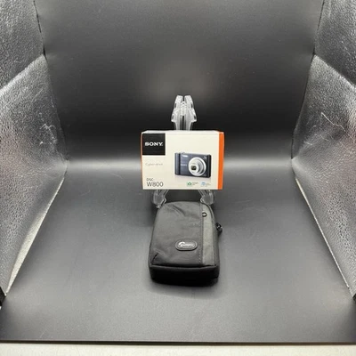 Open Box SONY Cyber-shot DSC-W800 20.1MP Digital Camera 5x Optical Zoom 720P HD - Image 1 of 4
