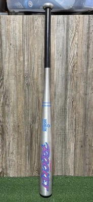 Worth Rocket 垒球棒单壁官方金属 34 英寸。 28 盎司 2-1/4 — 第 1/4 张图片