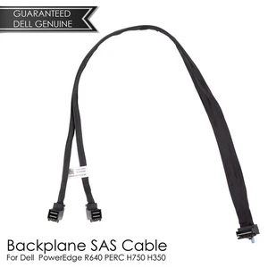 New Genuine Dell 87JR7 Backplane SAS Cable for PowerEdge R640 PERC H750 H350 - Picture 1 of 4