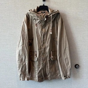 IMKING Wachs Canvas Chor Jacke mit Kapuze Gr. 3XL hellbraun - Bild 1 von 13