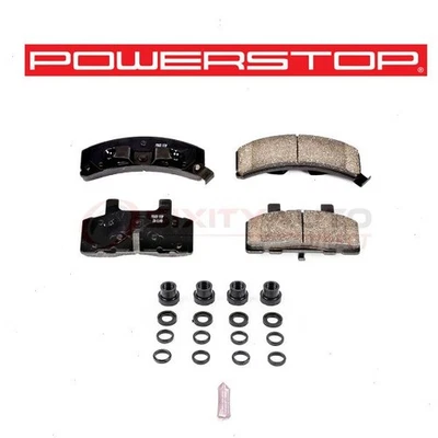 PowerStop Front Disc Brake Pad & Hardware Kit for 1988-1991 GMC C1500 4.3L ra Foto 1 de 4