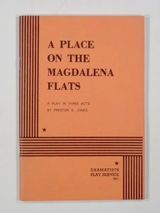 1984 Jones A PLACE ON THE MAGDALENA FLATS play script DRAMATISTS PLAY SERVICE  - Picture 1 of 6