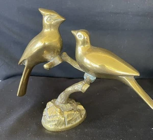 Leonard Silver MFG Co. A Towelle Co. Korea Brass Birds, Vintage - Bild 1 von 6
