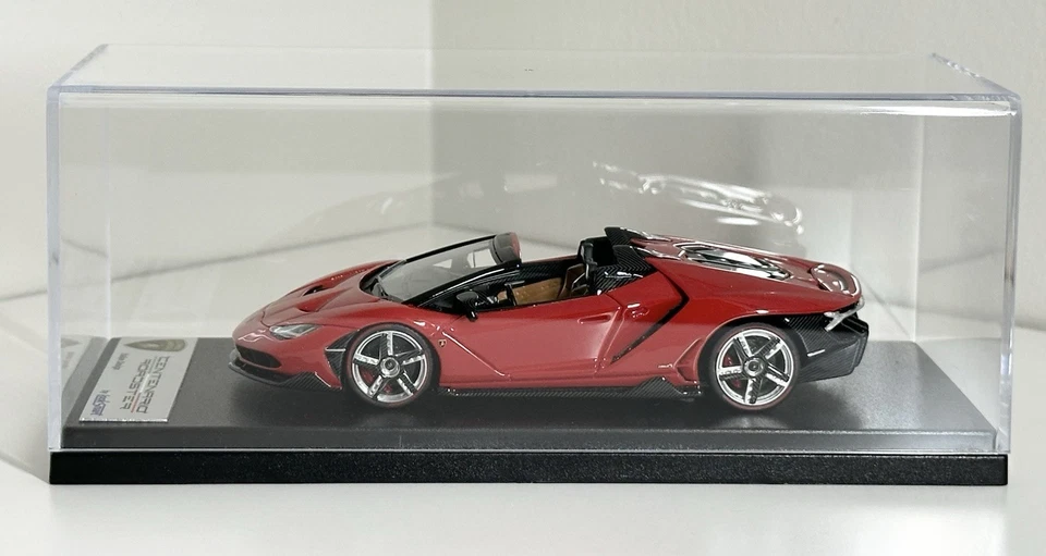 Looksmart 1:43 - Lamborghini Centenario Roadster 2016 (Rosso Mars) - LS465D - Image 1 of 4
