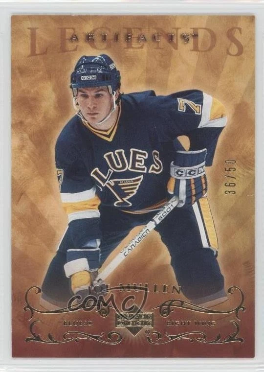 2006-07 Upper Deck Artifacts Gold /50 Joe Mullen #123 HOF - Image 1 of 2