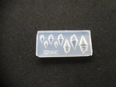 mini silicone mold shell  2 for Uv resin  20mm 40mm - Image 1 of 2