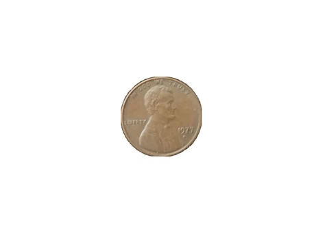 1977 Lincoln Penny D Mint Mark  Small D Wide AM Error Collector Rare Cover