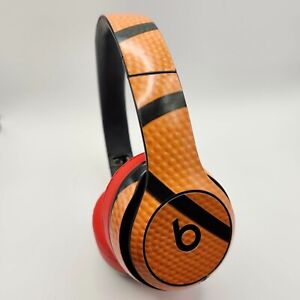 Beats by Dr. Dre Solo3 On Ear Wireless Headphones - Custom Basketball Wrap Decal