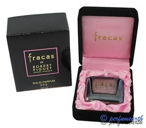 Fracas De Robert Piguet Solid Parfum 2.0g New In Open Scratch In The Box Same As - Picture 1 of 2