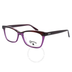 Nuevo marco de gafas Converse para mujer con estuche blando - A513 ciruela púrpura (51-16-140) - Imagen 1 de 3