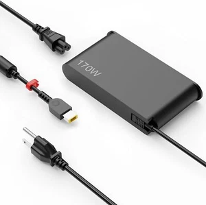 170W Lenovo ThinkPad Charger P70 P71 P72 P73 AC Adapter Power Supply Cord - Picture 1 of 7
