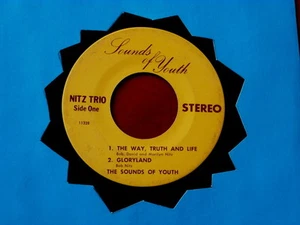 NITZ TRIO~EP~ MEGA RARE~ VG+~BOPPER~SOUNDS OF YOUTH ~GOSPEL~ ROCKABILLY 45 - Bild 1 von 2