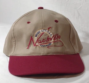 Nashville Music City U.S.A. Tennessee Cap Hat - Picture 1 of 8
