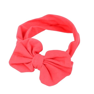 Knot Headband Baby Toddler Girl Kid Infant Cotton Hair Bow Band Accessories Rose - image 1 of 3