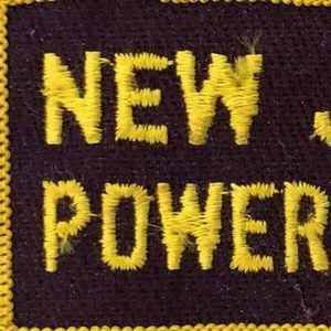 c1970-80's Vintage Machine Stitched Embroidered Patch - New Jersey Power & Light - Picture 1 of 3