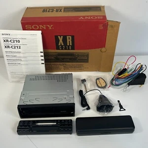 New ✅ - Autoradio SONY XR-C210 Cassette Car Stereo FM/MW/LW & Remote RM-X1S - Bild 1 von 15