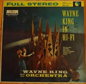 BOX#DG46 Wayne King And His Orchestra - wayne king In Hi Fi LP, Pin Decca DL 787 - Picture 1 of 11
