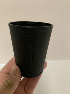 Black Farkel Replacement Dice Cup Set Shaker 5 Dot Dices Games - Picture 1 of 3
