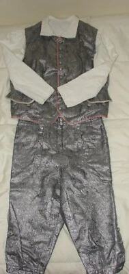 Vtg. Professional Handmade Stage/Theatre Renaissance Costume Breeches/Vest/Shirt - Image 1 of 4