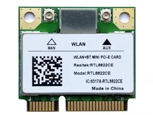 RTL8822CE Mini scheda WiFi PCIe 802.11ac 1200Mbps scheda Wi-Fi Bluetooth dual band - Foto 1 di 3