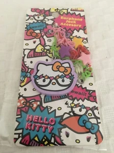 New Sanrio Hello Kitty Kawaii Earphone Jack Accesory plug Purple - Picture 1 of 2