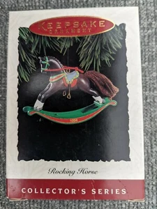 HALLMARK KEEPSAKE ORNAMENT ~ ROCKING HORSE ~ 14th IN ROCKING HORSE SERIES 1994 - Picture 1 of 2
