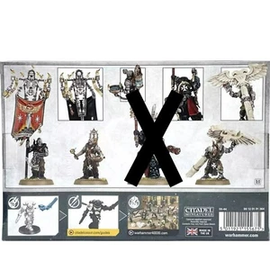 40k Servitors Retinue Only Black Templars Space Marines Warhammer No Grimaldus - Bild 1 von 1