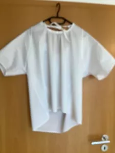 COS weiße Bluse, kurzarm, Gr. 42, Baumwolle, Neu - Bild 1 von 9