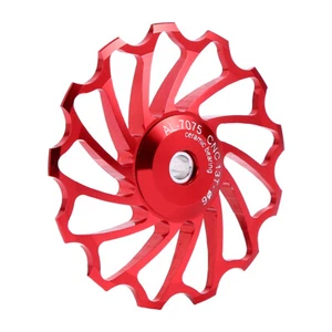 2pcs Alloy Rear Derailleur Anodized Wheel Pulley For Bike - Picture 1 of 2