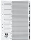Dots Mylar Index with White Tabs 1-31