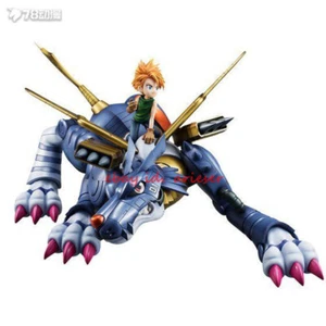 Hot New Mega House P.G.E.M. Metal Garurumon&Ishida Yamato In Stock New Toys - Picture 1 of 5