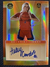 Haley Cavinder Autograph Super Glow /100 Card #326 AUTO 1ST
