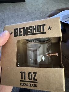 BenShot Bullet Shot Liquor Whiskey Glass
