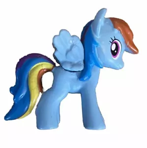 My Little Pony Hasbro PVC Figure Rainbow Dash 2015 Cake Topper 3" - Picture 1 of 5