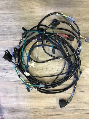 1966 PLYMOUTH SATELLITE B BODY MOPAR NEW HEADLIGHT & ENGINE WIRING HARNESS ECU - Image 1 of 4