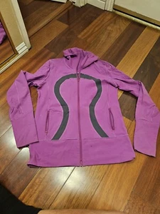 Women's Lululemon Define Jacket size 10 Jacquard Berry - Picture 1 of 4