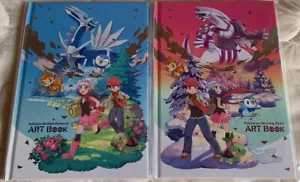 Pokemon Brilliant Diamond & Shining Pearl Privilege Art book set Japan - Picture 1 of 1