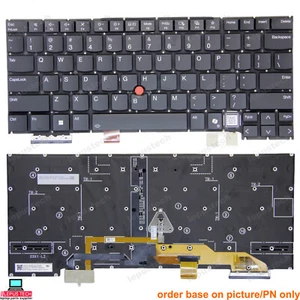 LENOVO X1 Carbon X1C 2024 12a gen12 tastiera USA retroilluminata originale nera AI - Foto 1 di 1