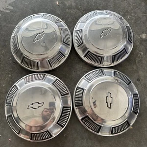 1970s 1960s Gm Chevy Hubcap  Wheel Rim Car Truck Chevrolet Dog Dish - Picture 1 of 9