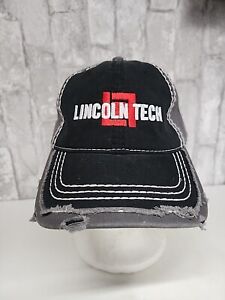 Chapeau Otto homme à bretelles logo Lincoln Tech en détresse