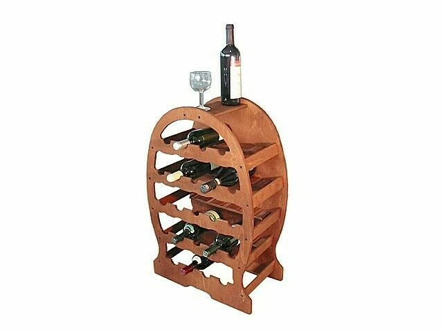 Made in Italy Cantinetta in Legno 23 Posti - Marrone (8020900010567)