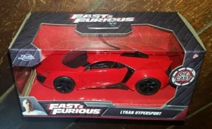 Jada Fast & Furious: (2021) LYKAN HYPERSPORT *Red* Die Cast - Item #24075 - Picture 1 of 3
