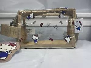 Nuevo Bolso de Cosméticos Transparente Sanrio Hello Kitty - Imagen 1 de 5